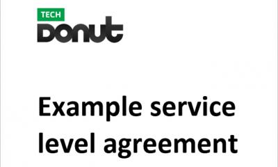 Sample Service Level Agreement Tech Donut